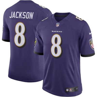 Men's Nike Lamar Jackson Purple Baltimore Ravens Jersey