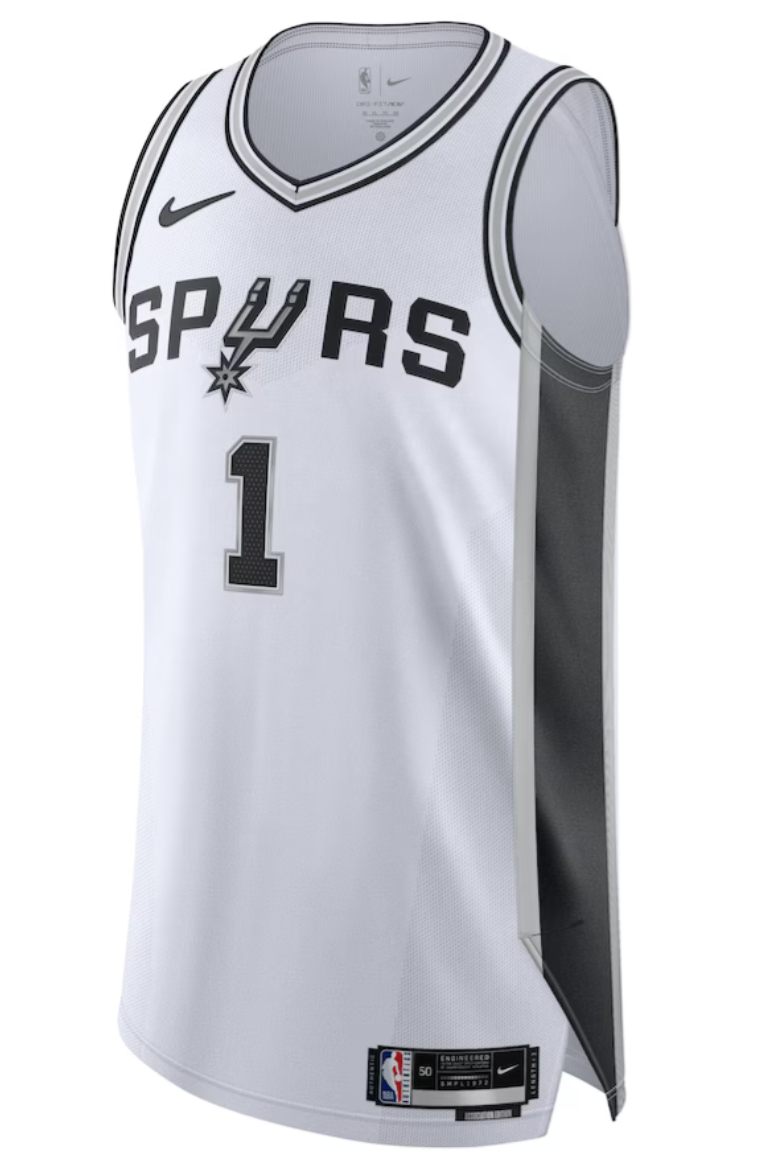 Men's San Antonio Spurs Victor Wembanyama White Jersey