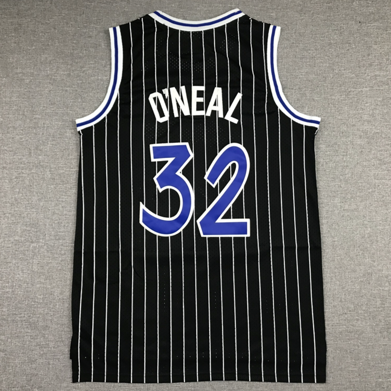 Shaquille O'Neal Black Orlando Magic Hardwood Classics Swingman Jersey