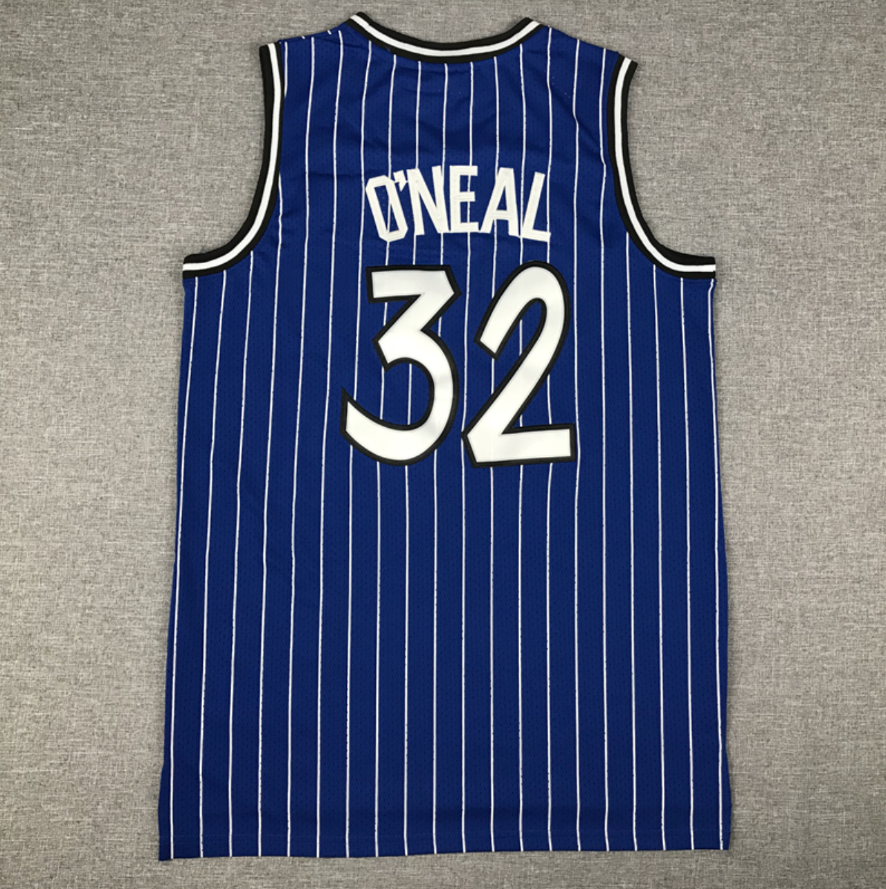 Shaquille O'Neal Blue Orlando Magic Hardwood Classics Swingman Jersey