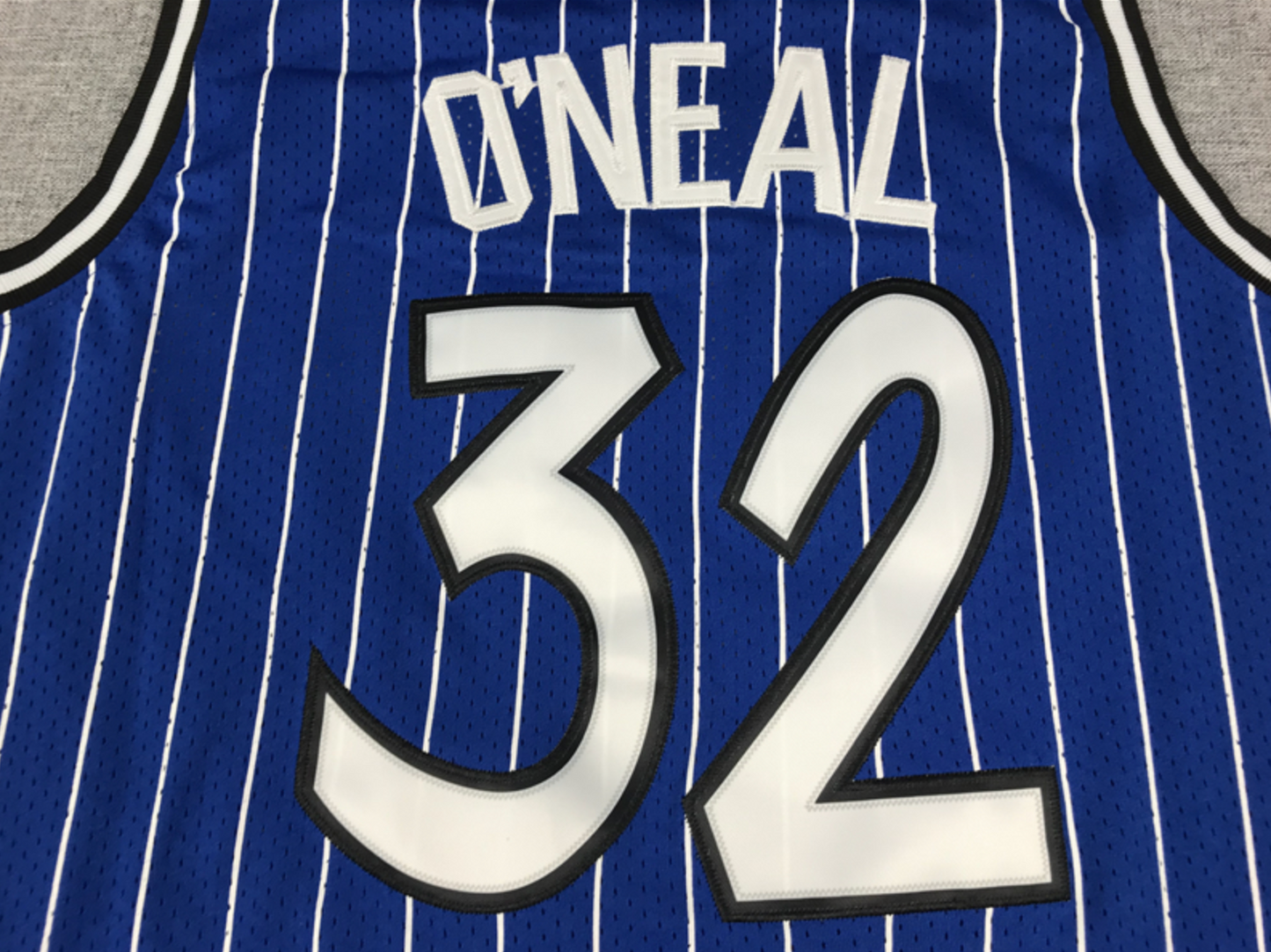 Shaquille O'Neal Blue Orlando Magic Hardwood Classics Swingman Jersey