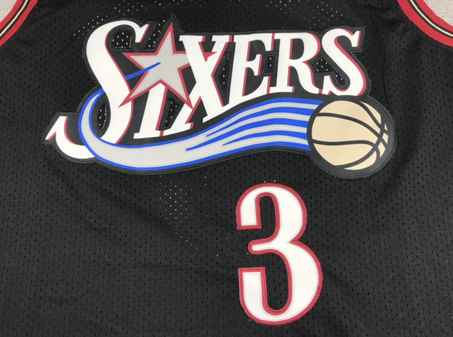 Allen Iverson Hardwood Classic Jersey 1997/98 Black Swingman Jersey