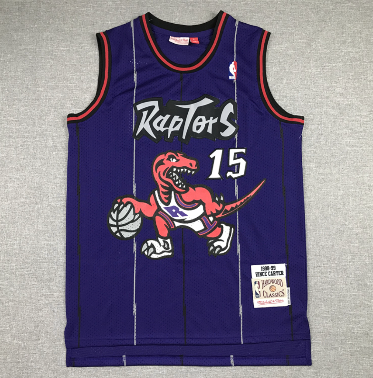 Vince Carter Hardwood Classics 1998/99 Swingman Jersey - Purple