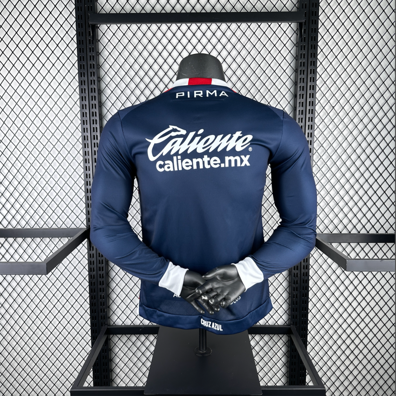 Cruz Azul Navy Blue Long Sleeve Jersey