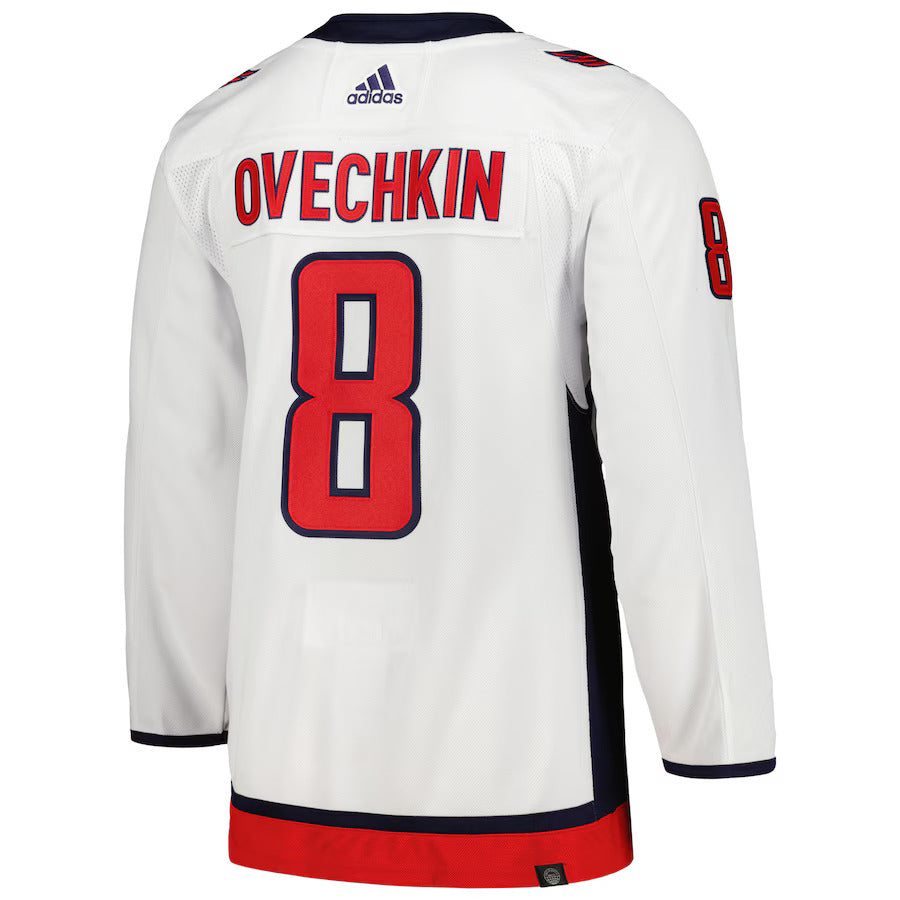 Alexander Ovechkin Washington Capitals Away Jersey - White